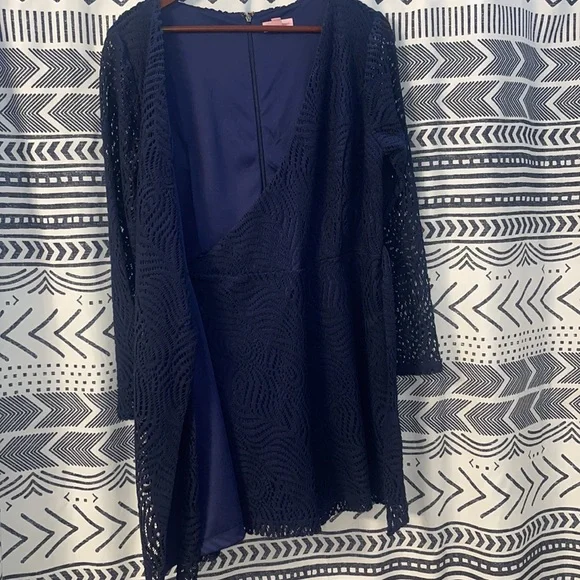 Lilly Pulitzer Tiki wrap cocktail dress/romper - Picture 7 of 7